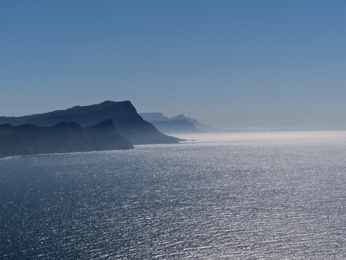 le Cap de Bonne Espérance depuis le phare qui domine le site