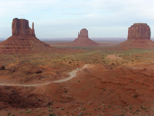 Vue sur Monument Valley