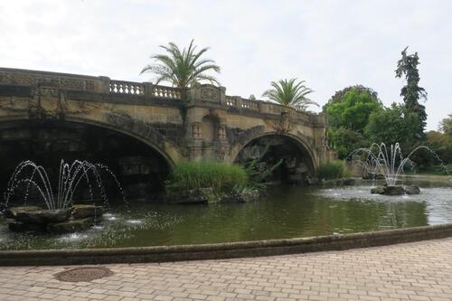 Les Fontaines de l'Esplanade à Metz