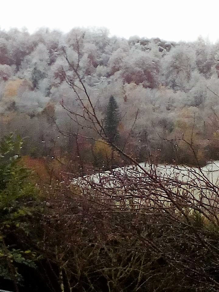 Neige en vallée d'Ossau...