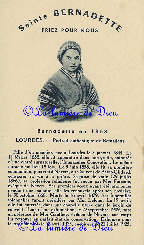 Bernadette Soubirous