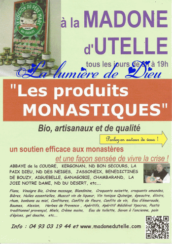 La Madone d'Utelle, la boutique du sanctuaire