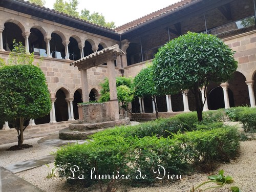 Fréjus, le cloître de la cathédrale saint Léonce
