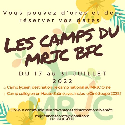 Camps MRJC