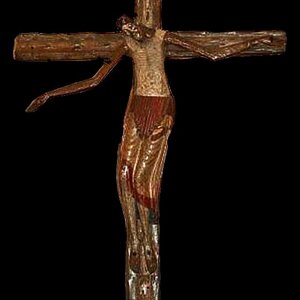 art médiéval Christ en Descente de croix de Pise  école d'Autun première moitié XII è s