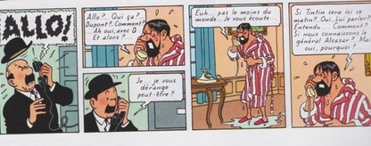 BD, Tintin et Milou : les Dupondt