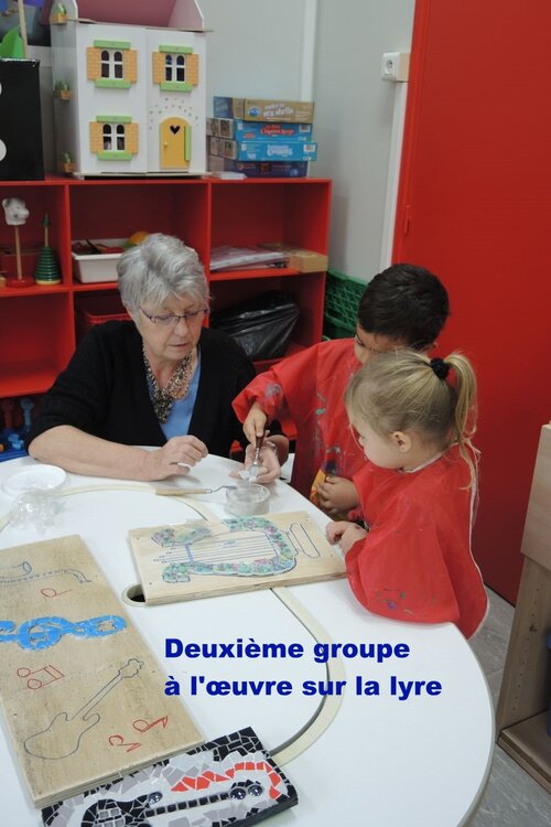 Le CLAP et le projet mosaïque à l'école Anatole France - Harnes