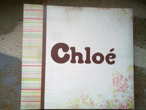 Dernières pages de l'album Chloé...