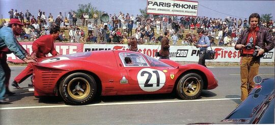 Mike Parkes Le Mans 67