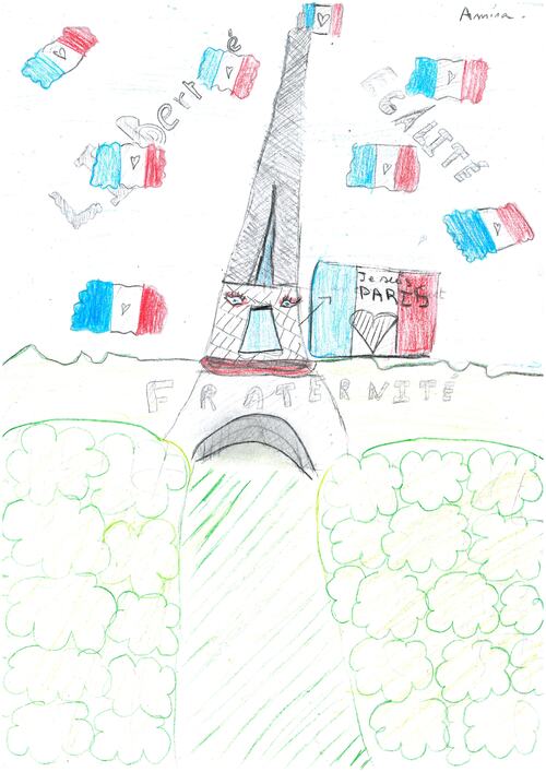 Quelques dessins pour Paris
