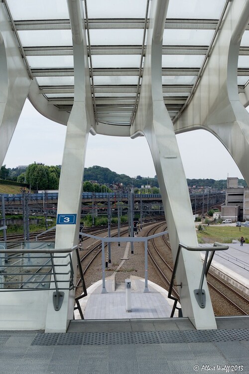 Liège Guillemins : on  prend le train