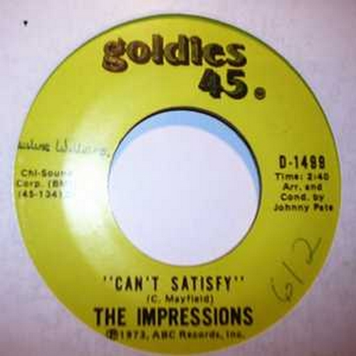 1973 : Single SP Goldies 45 Records D 1499 [ US ]