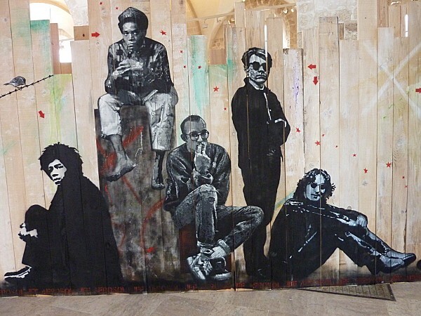 orléans jef aérosol Jimmy Hendrix, Jean-Michel Basquiat,
