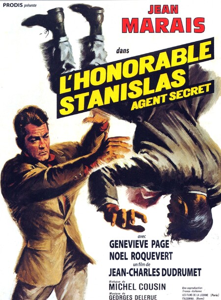 L'HONORABLE STANISLAS AGENT SECRET - BOX OFFICE JEAN MARAIS 1963