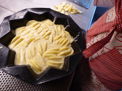 Un Gâteau étoile aux Pommes