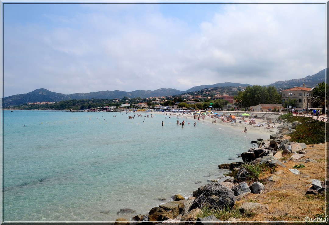 Plage d’Île-Rousse - Corse - 26-07-2014