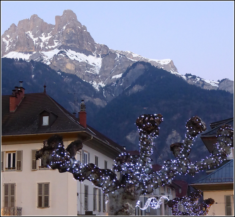 Les illuminations à Sallanches....Janvier 2020