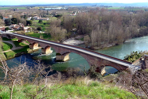 Cintegabelle : un pont sur l'Ariège ... n 1