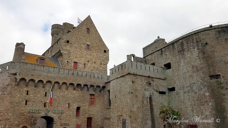 Bretagne : Saint-Malo, le Château Hôtel de Ville