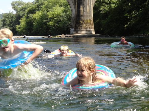 Baignades en Dordogne...