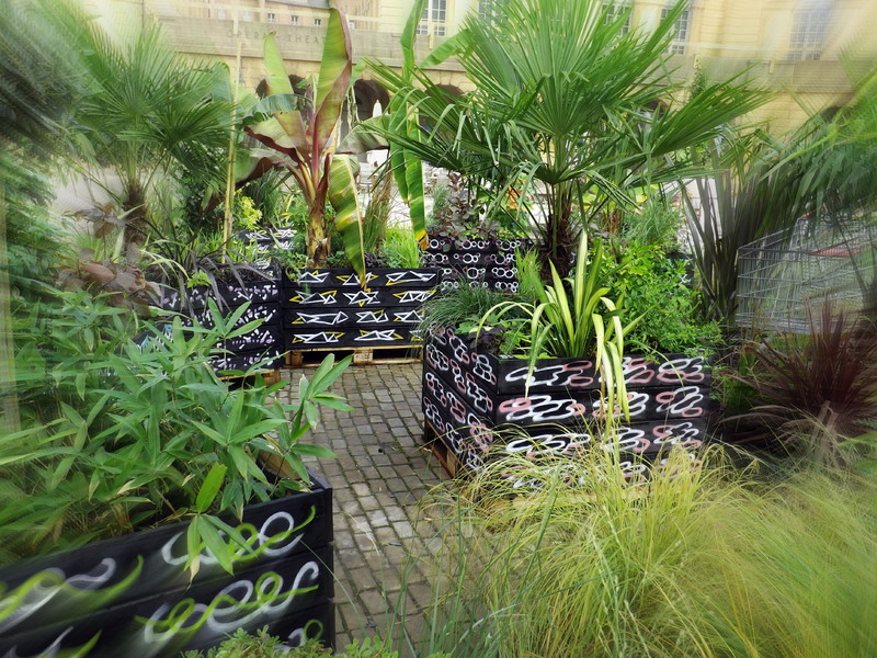 Metz place de la Comédie : un jardin éphémère  