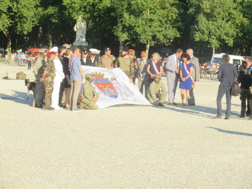 l'Amicale des Evadés de France par l 'Espagne présente à la fête nationale Esplanade des Quinconces 14/07/2019