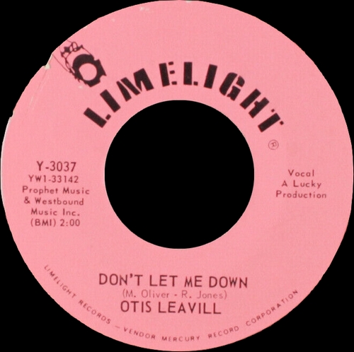 Otis Leavill : CD " When The Music Grooves " SB Records DP 143 [ FR ]