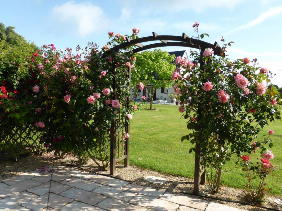 Au jardin de mon coeur ... une roseraie ...