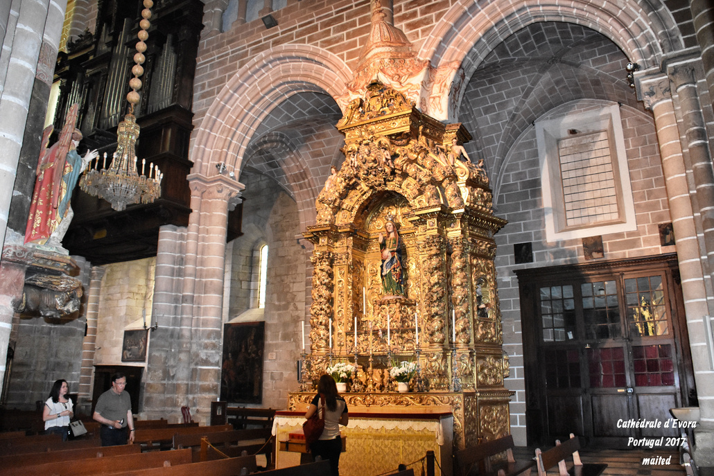 Cathédrale-basilique Notre-Dame-de-l'Assomption d'Évora/Portugal 2017 - 2