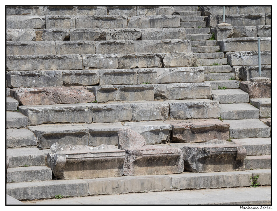 Epidaure  gradins du: théâtre