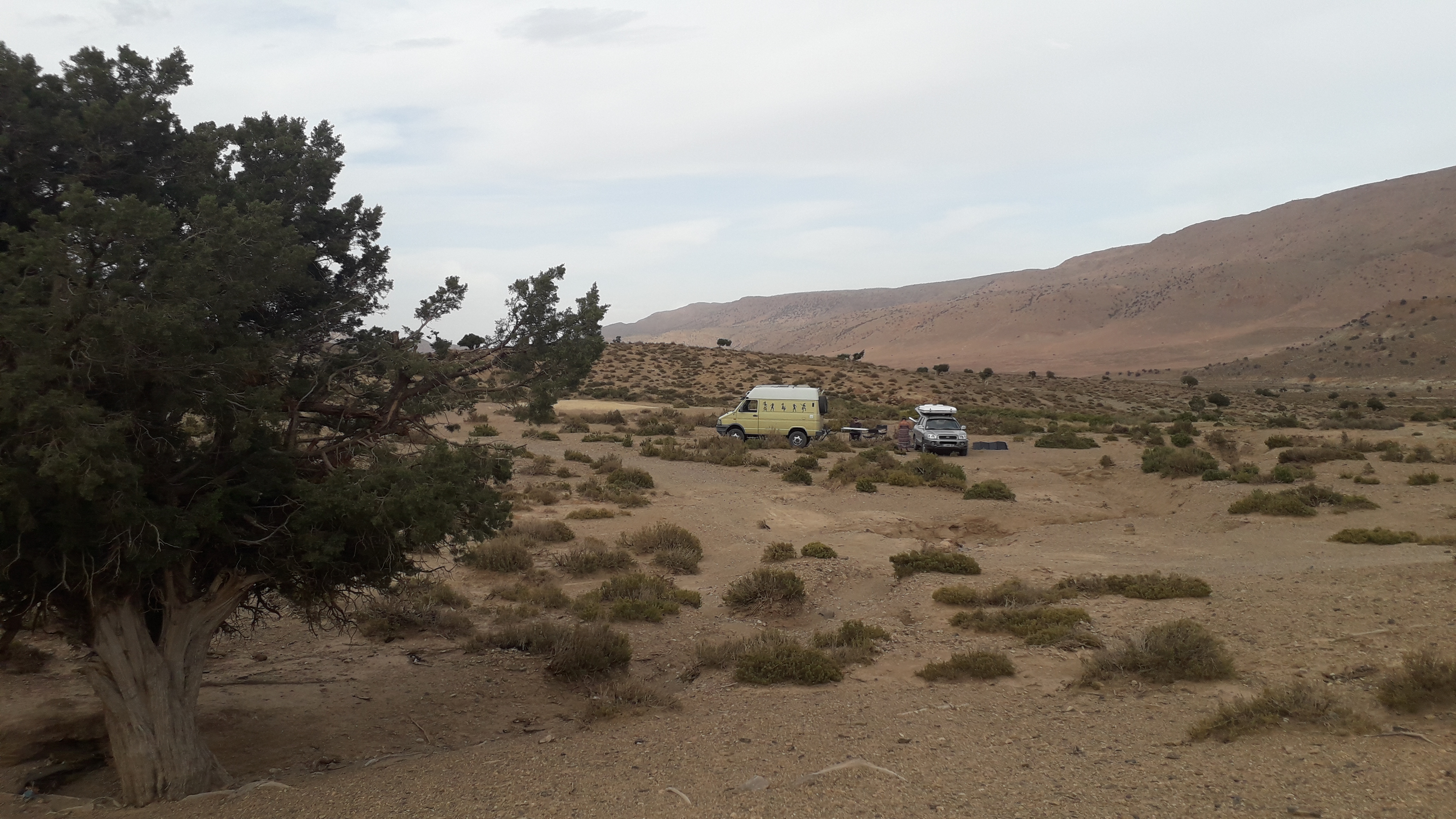 Bivouac du côté de Midelt