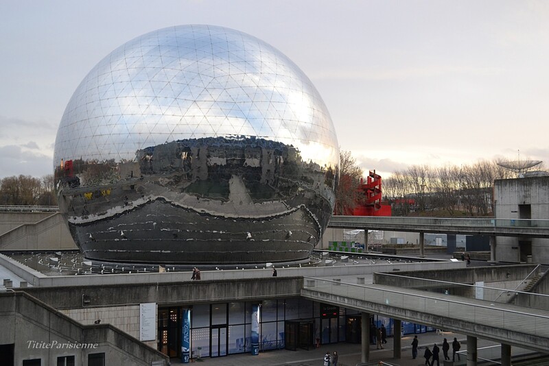 Parc de la Villette : La Géode ... fêtera bientôt ses 30 ans ! 