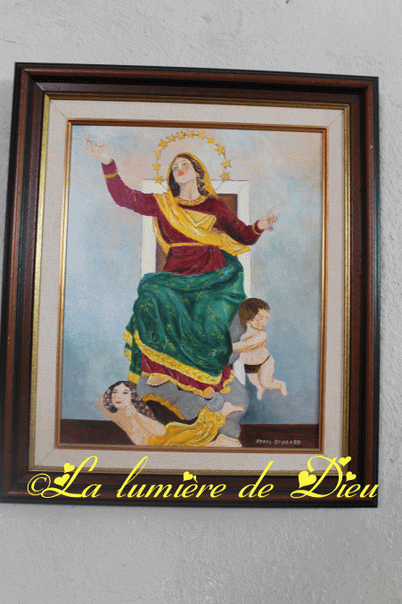 La Madone d'Utelle, le cloître de la chapelle