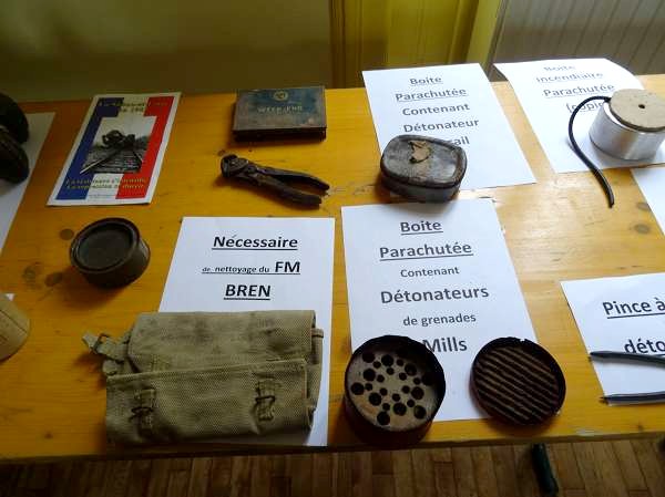 Une exposition sur la Résistance, les parachutages, les soldats, la Libération à Courban...