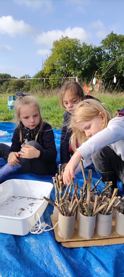 Maternelle : Classe dehors