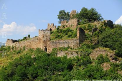 LORDAT LE VILLAGE LE CHATEAU ET LES RAPACES DU CHATEAU