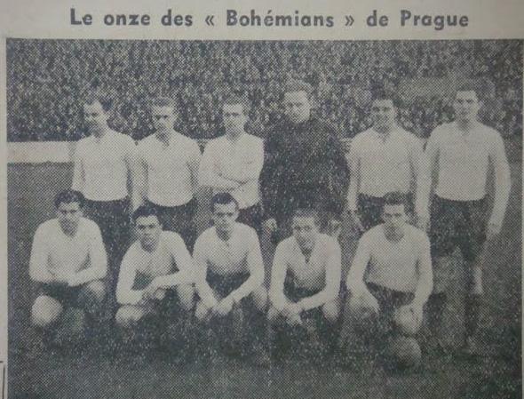 Dimanche 25.12.1946 à St Eugène Amical Bohemians de Prague-MCA 10-0