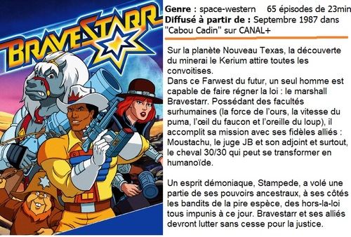 Nostalgiques ? Bravestarr