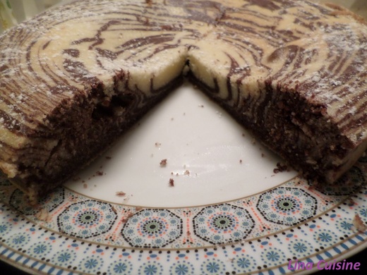 Gâteau Zébré