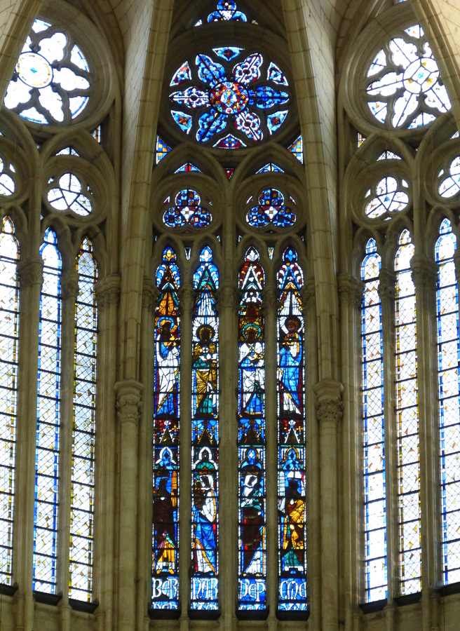 Les vitraux de la cathédrale d'Amiens