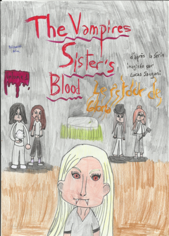 Couverture de "The Vampire Sisters Blood"