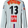 Yannis TAFER : Maillot coupe de France LYON porté 09.01.2010