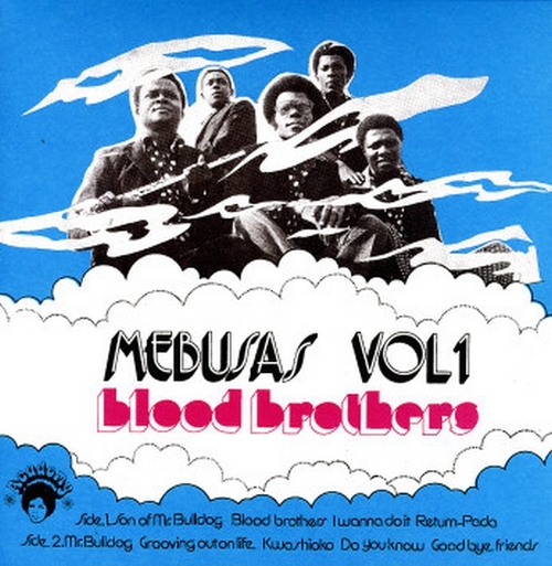 Mebusas : Album " Blood Brothers Vol. 1 " Afrodisia Decca Records DWAPS 6 [ NG ]