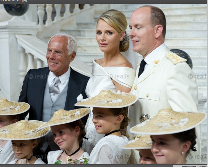 Cortège des enfants d'honneur lors des mariages royaux et princiers