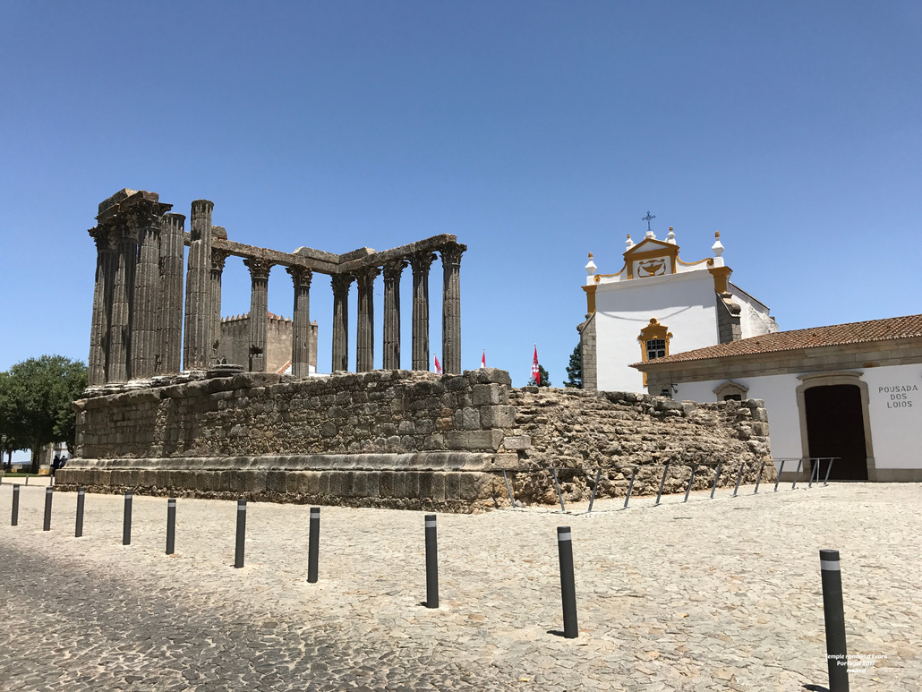 Temple romain d'Evora - Portugal 2017