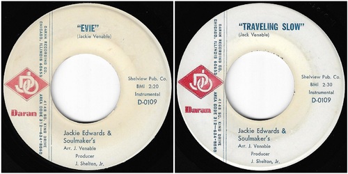 Jackie Edwards & The Soulmakers - complete singles / 1968-69