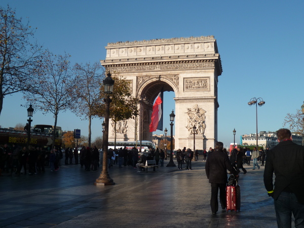 Paris 6 et 7 décembre 2014 - arc de triomphe