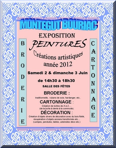 expo affiche 2012 MONTOUSSIN