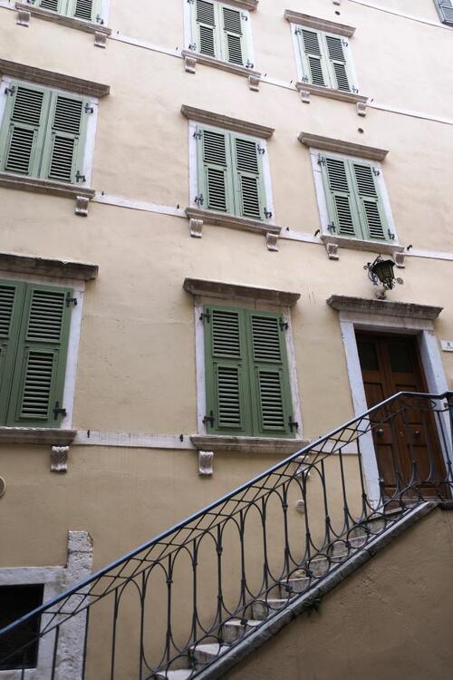 Le quartier du Ghetto juif à Riva del Garda