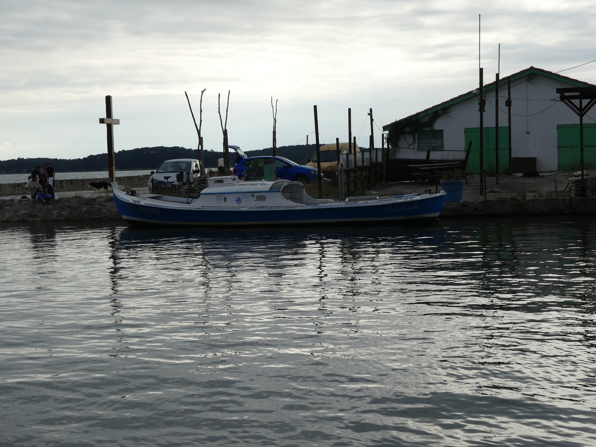 Le port ostréicole à Arès et les peintres...